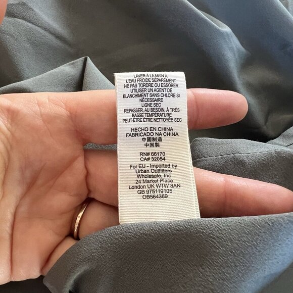 Free People Tangier Sequin Floral Mini Dress S Cocktail Deep V Boho Fairy Sexy - Picture 12 of 12